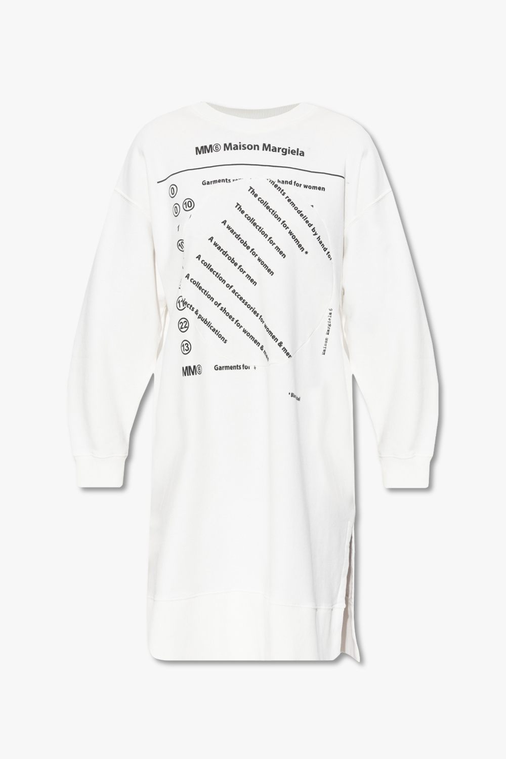 White Oversize dress MM6 Maison Margiela - Vitkac GB